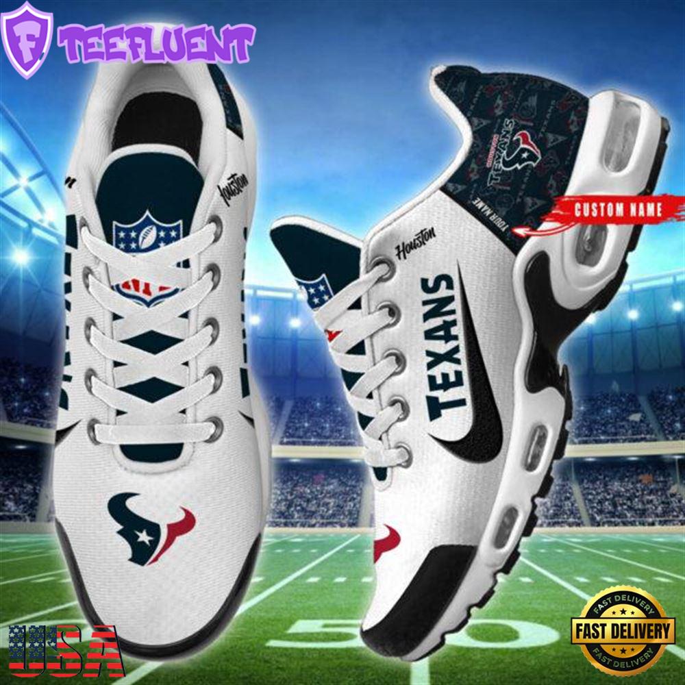 NFL Houston Texans Custom Name Air Max Plus Shoes