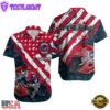 NFL Houston Texans Football American Flag Mascot Custom Name Hawaiian Shirt