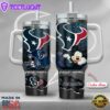 NFL Houston Texans Mickey Mouse Custom Stanley Quencher 40oz Stainless Steel Tumbler With Handle
