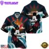 NFL Houston Texans Mickey Mouse Surfing Custom Name Hawaiian Shirt