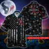 NFL Houston Texans Sunflower For Mother Day Father Day Hawaiian Shirt