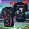 NFL Houston Texans Team Logo Litmited Edition Baseball Jersey
