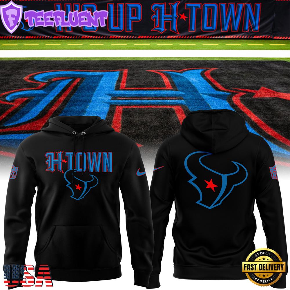 NFL Houston Texans Up H Town Hoodie
