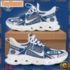 NFL Indianapolis Colts Blue White Stripes Logo Custom Clunky Max Soul Shoes