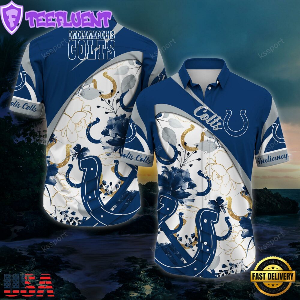 NFL Indianapolis Colts New Arrivals Football Summer Hawaii Shirt