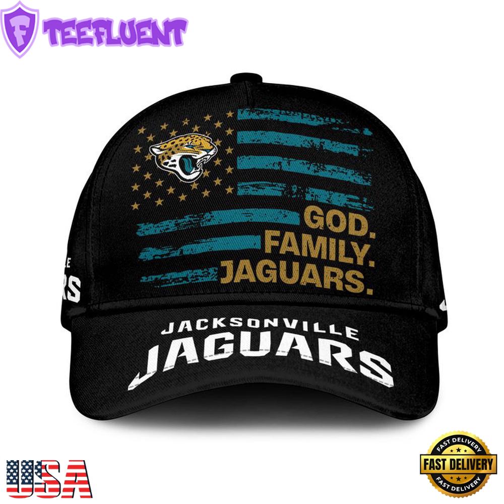NFL Jacksonville Jaguars American Flag Classic Cap