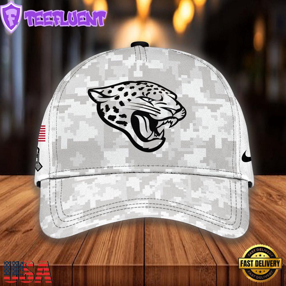 NFL Jacksonville Jaguars Camo 2024 Salute to Service Baseball Cap