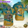 NFL Jacksonville Jaguars Football Mascot Custom Name Hawaiian Shirt
