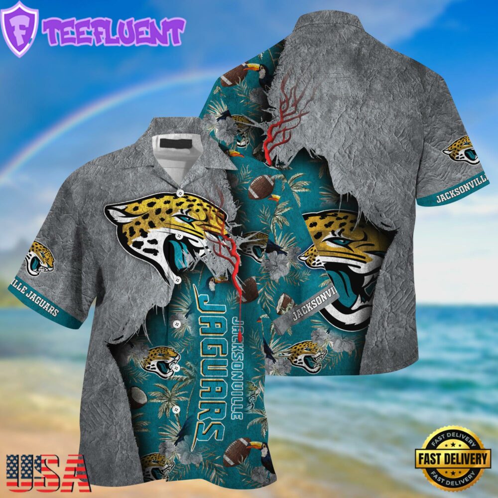 NFL Jacksonville Jaguars Football Team Summer God Hawaii Shirt