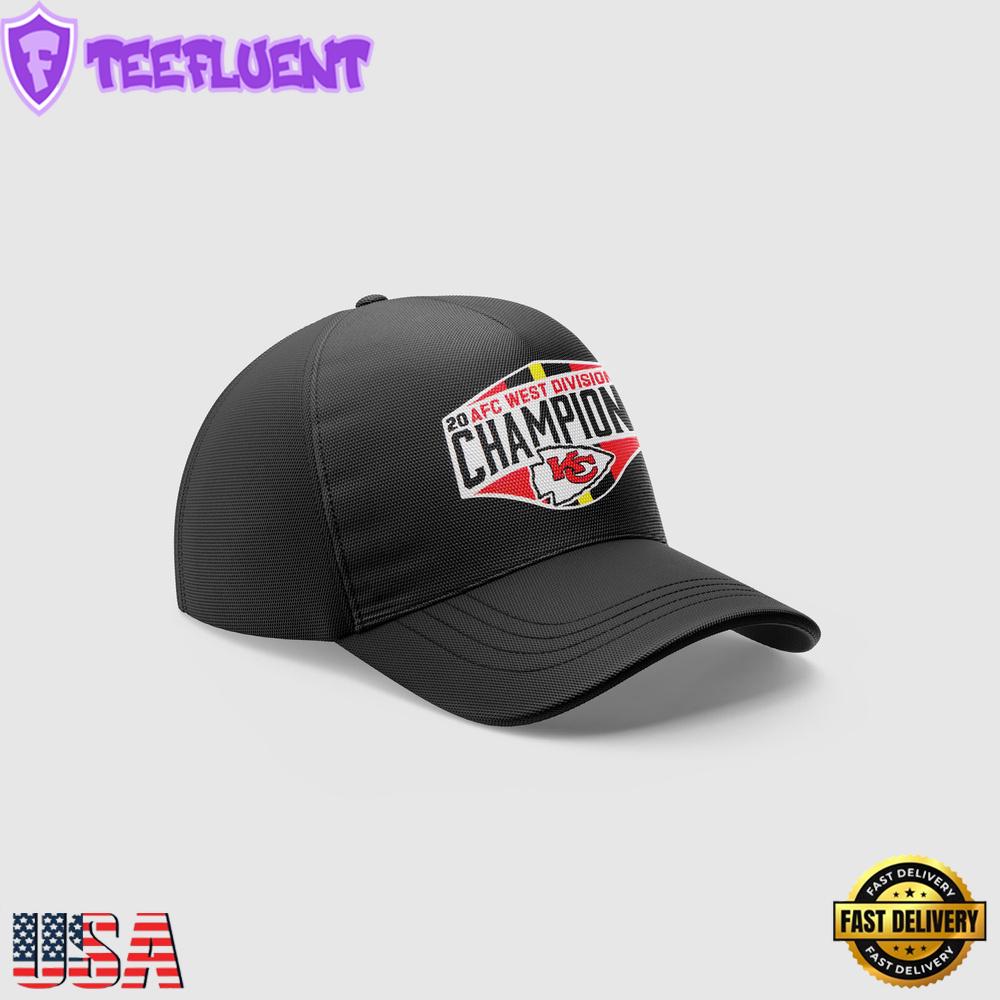 NFL Kansas City Chiefs 2024 AFC West Champions Baseball Cap