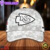 NFL Kansas City Chiefs Camo 2024 Salute to Service Baseball Cap