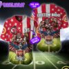 NFL Kansas City Chiefs Eagle US Flag x Veterans Custom Baseball Jersey