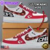 NFL Kansas City Chiefs Logo Team Design Custom Air Force 1 Shoes