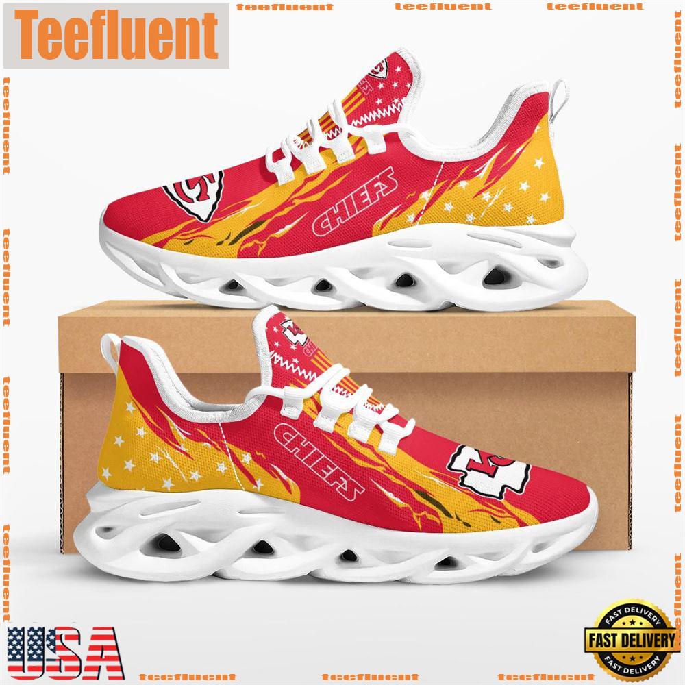 NFL Kansas City Chiefs Stars and Stripes M Soul Shoes