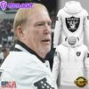 NFL Las Vegas Raider Mark Davis White Hoodie