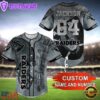 NFL Las Vegas Raider Personalized Baseball Jersey, Football Team Design Jersey Shirt