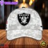 NFL Las Vegas Raiders Camo 2024 Salute to Service Baseball Cap