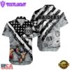 NFL Las Vegas Raiders Football American Flag Mascot Custom Name Hawaiian Shirt