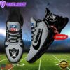 NFL Las Vegas Raiders Football Team Design Max Soul Shoes, Football New Sneaker Shoes