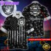 NFL Las Vegas Raiders Happy Mother Day And Happy Father Day Custom Name Hawaiian Shirt