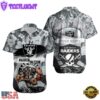 NFL Las Vegas Raiders Mascot Football Hawaiian Shirt