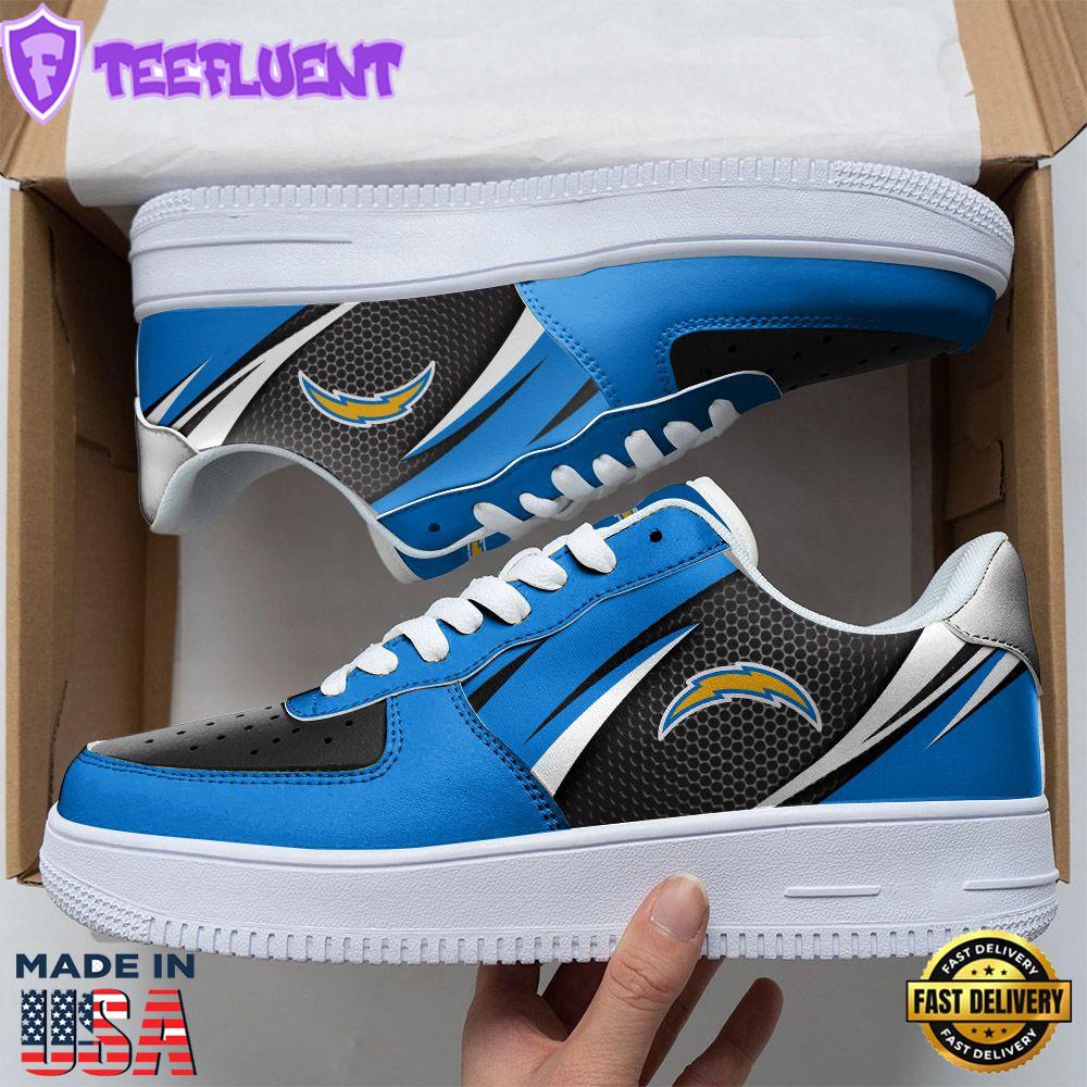 NFL Los Angeles Chargers Air Force 1 Sneakers For Man And Women