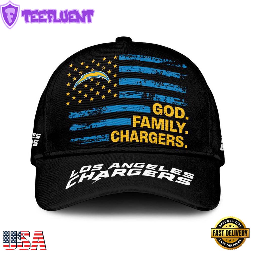 NFL Los Angeles Chargers American Flag Classic Cap