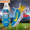 NFL Los Angeles Chargers Custom Name Max Soul Shoes Gift For Fans