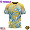 NFL Los Angeles Chargers Football Childhood Cancers All Over Print T-Shirt