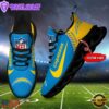 NFL Los Angeles Chargers Football Team Design Max Soul Shoes, Football New Sneaker Shoes