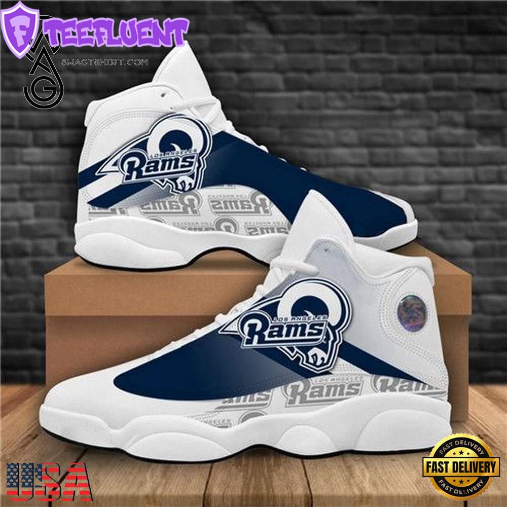 NFL Los Angeles Rams Air Jordan 13 Shoes - Gift For Fans