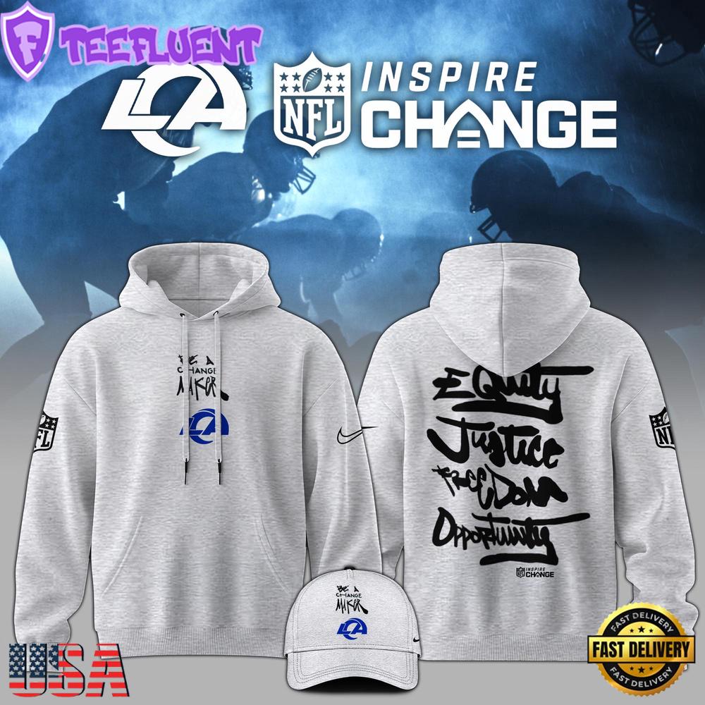 NFL Los Angeles Rams Be A Change Maker Hoodie