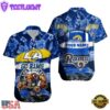NFL Los Angeles Rams Mascot Football Hawaiian Shirt