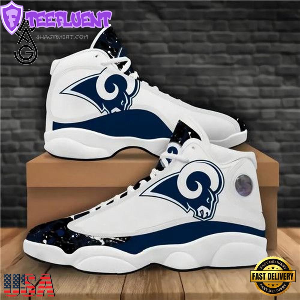 NFL Los Angeles Rams Sport Team Air Jordan 13 Shoes - Gift For Fans