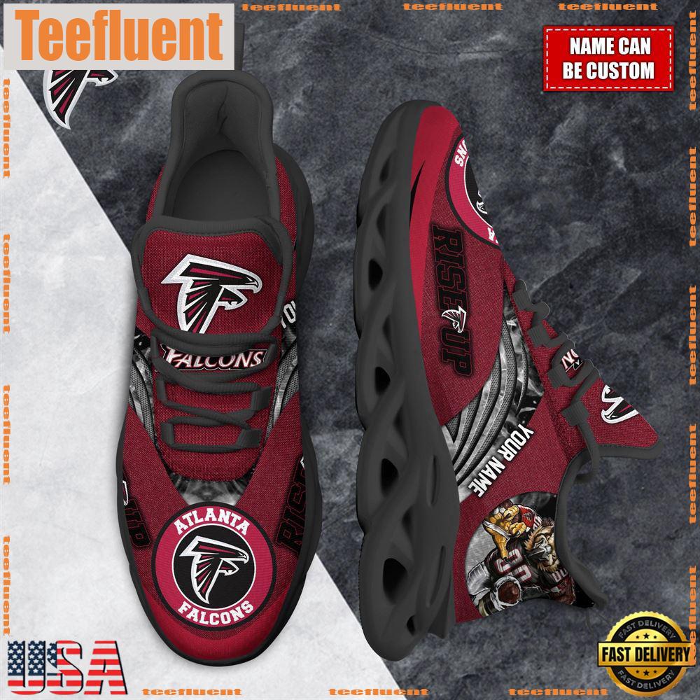 NFL Max Soul Shoes, Atlanta Falcons Clunky Shoes Custom For Fans