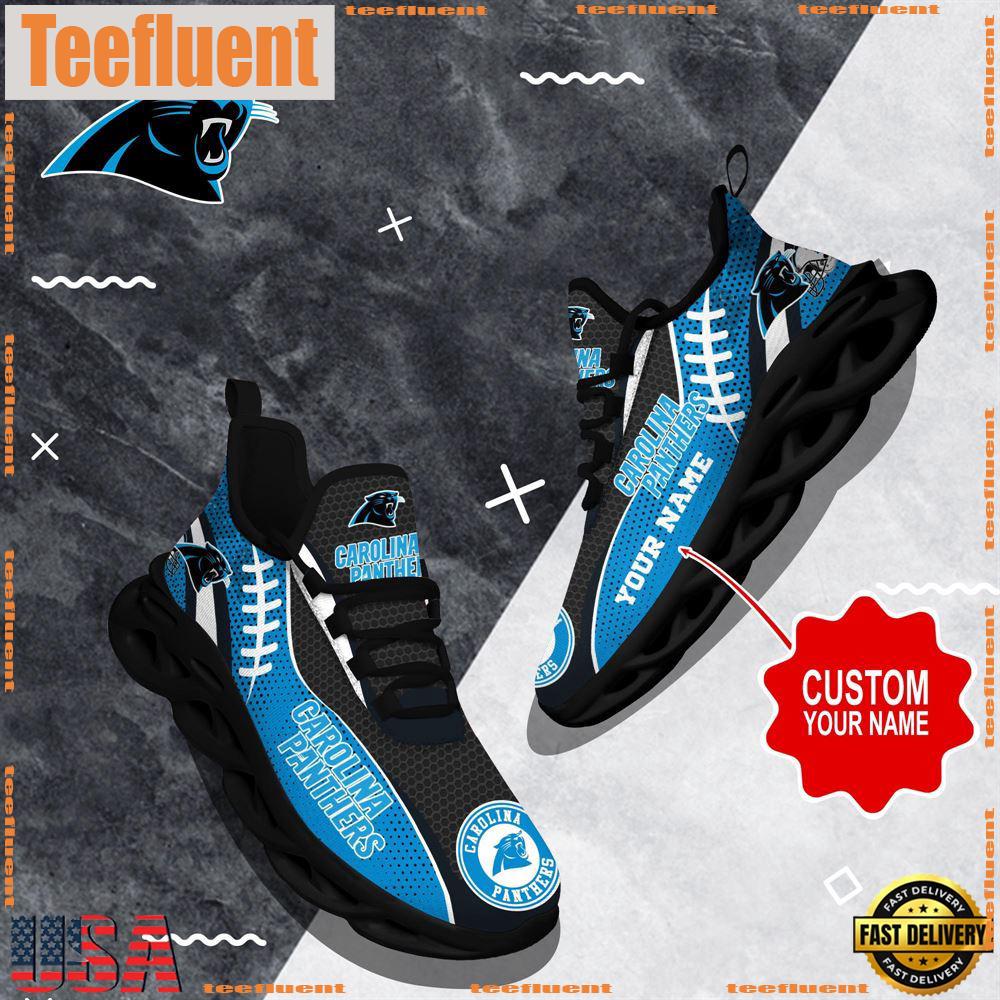 NFL Max Soul Shoes, Carolina Panthers Shoes Custom Nfl Sport Loves