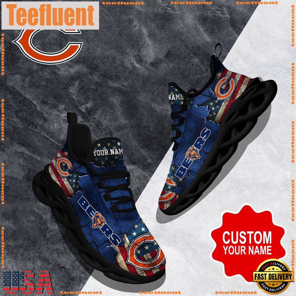 NFL Max Soul Shoes, Chicago Bears Clunky Shoes Custom Gift Women And Men