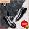 NFL Max Soul Shoes, Las Vegas Raiders Clunky Shoes Custom Gift Women And Men