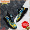 NFL Max Soul Shoes, Los Angeles Chargers Clunky Shoes Custom Custom Name Football