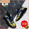 NFL Max Soul Shoes, Los Angeles Rams Clunky Shoes Custom Custom Name Football