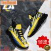 NFL Max Soul Shoes, Los Angeles Rams Clunky Shoes Logo Custom Name Nfl