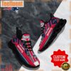 NFL Max Soul Shoes, New England Patriots Clunky Shoes Logo Custom Name Nfl