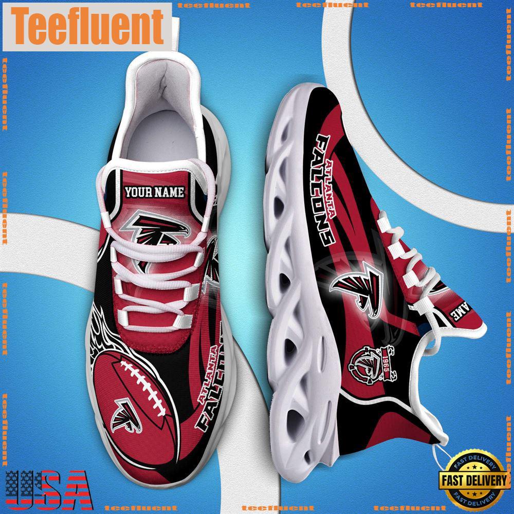 NFL Max Soul Shoes, Nfl Atlanta Falcons White C Shoes For Fans