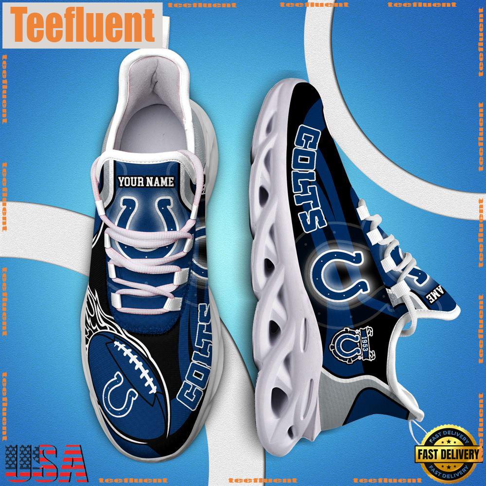 NFL Max Soul Shoes, Nfl Indianapolis Colts White C Shoes For Fans