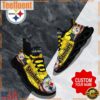 NFL Max Soul Shoes, Pittsburgh Steelers Clunky Shoes Custom Gift Women And Men