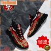 NFL Max Soul Shoes, San Francisco 49ers Clunky Shoes Custom Custom Name Football