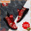 NFL Max Soul Shoes, San Francisco 49ers Clunky Shoes Custom Name For Fans Christmas