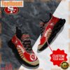 NFL Max Soul Shoes, San Francisco 49ers Clunky Shoes Sport Custom Name Football