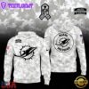 NFL Miami Dolphins Camo 2024 Salute to Service Hoodie