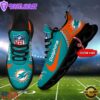 NFL Miami Dolphins Football Team Design Max Soul Shoes, Football New Sneaker Shoes